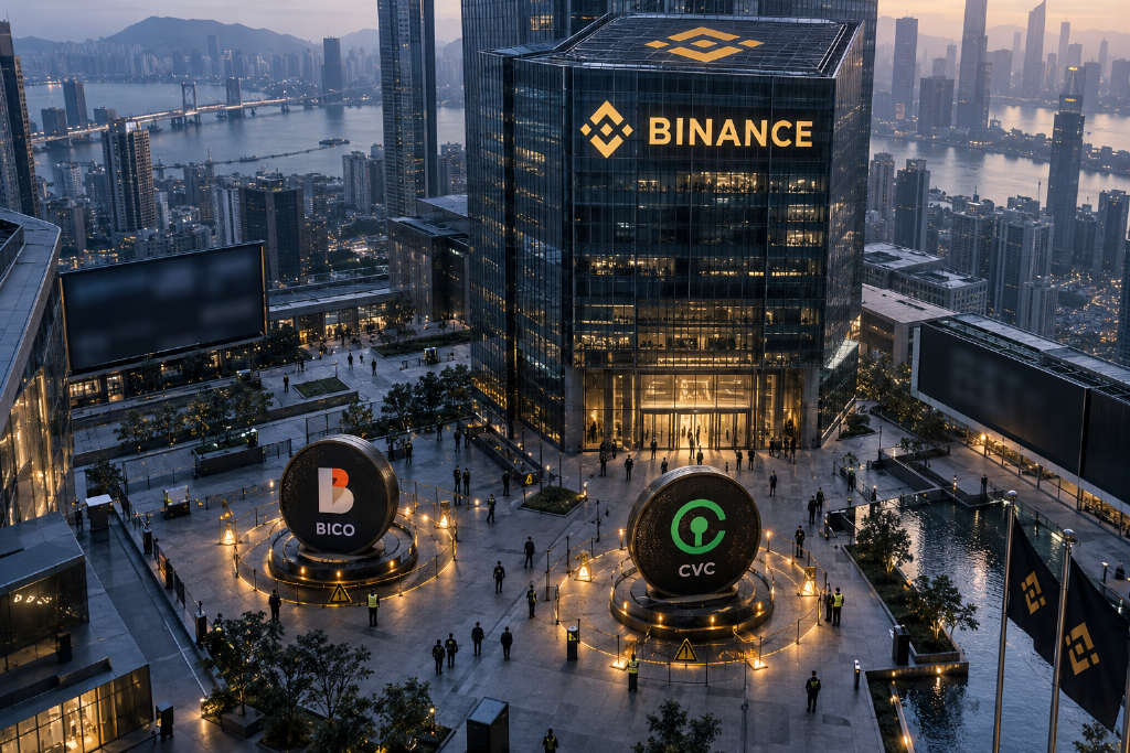 币安将于10月9日为 BICO 和 CVC 添加观察标签