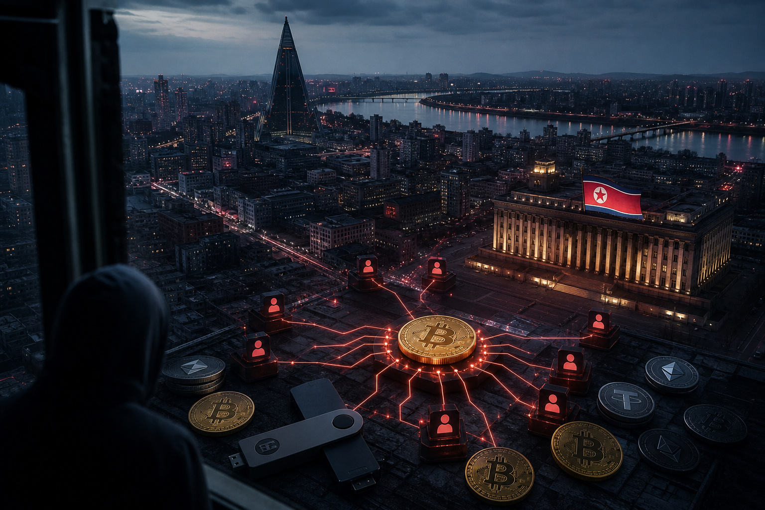 Lazarus Group两小时前转移262.2枚BTC,价值1664万美元