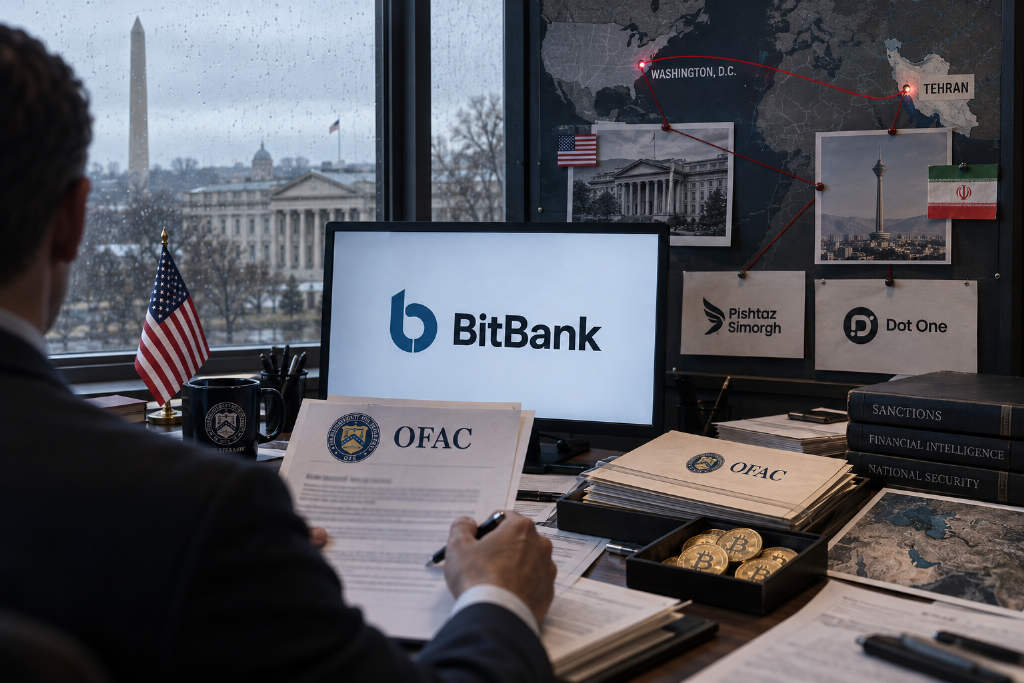 美国 OFAC 制裁德黑兰交易所 BitBank,指其向 IRGC 转移数亿美元比特币