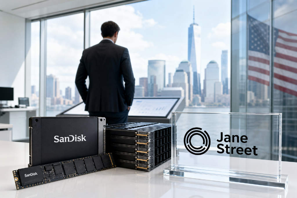 Jane Street大举加仓闪迪,持股增至741万股