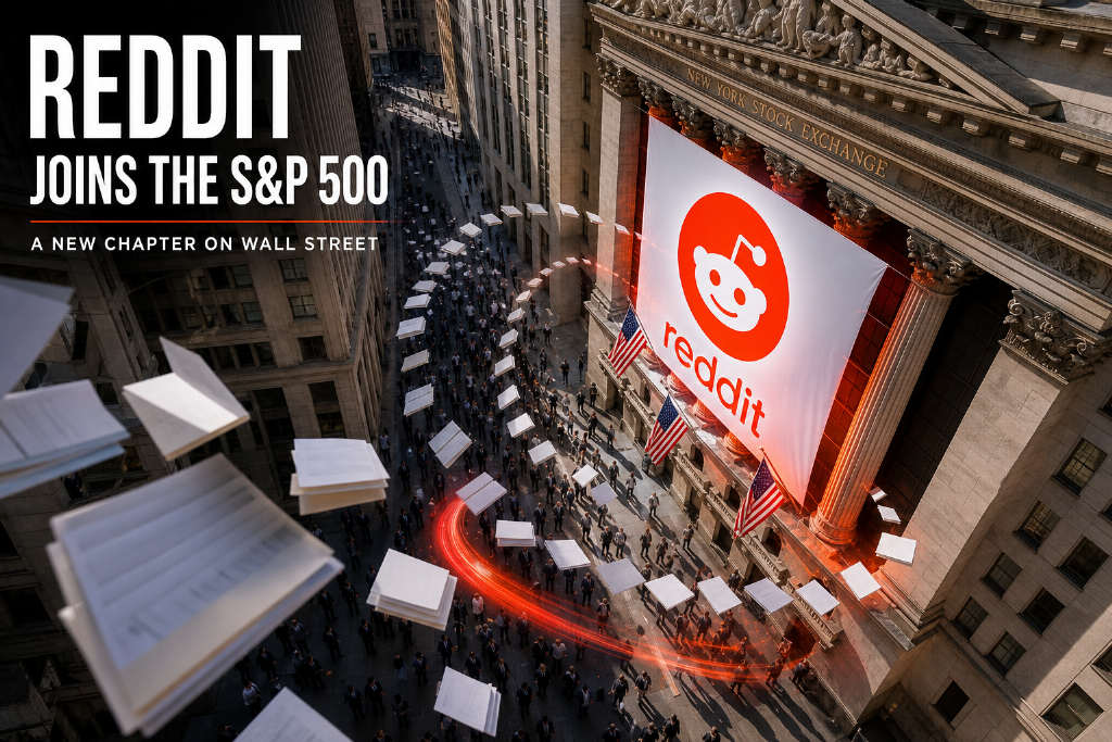 Reddit 将于 8 月 18 日纳入标普 500,股价盘中涨超 15%