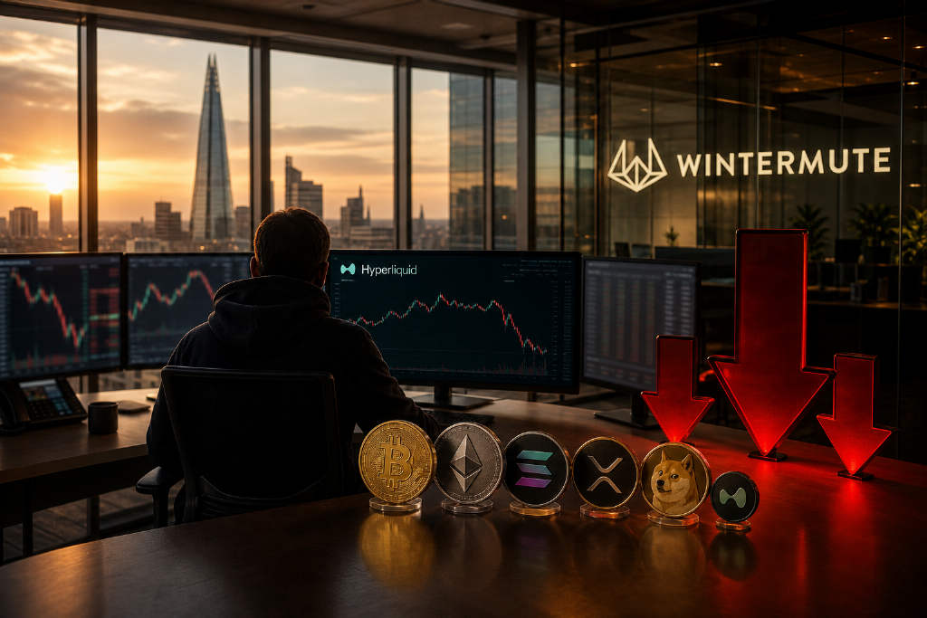 Wintermute’s short exposure on Hyperliquid rises to $211.53 million as HYPE short is cut in half