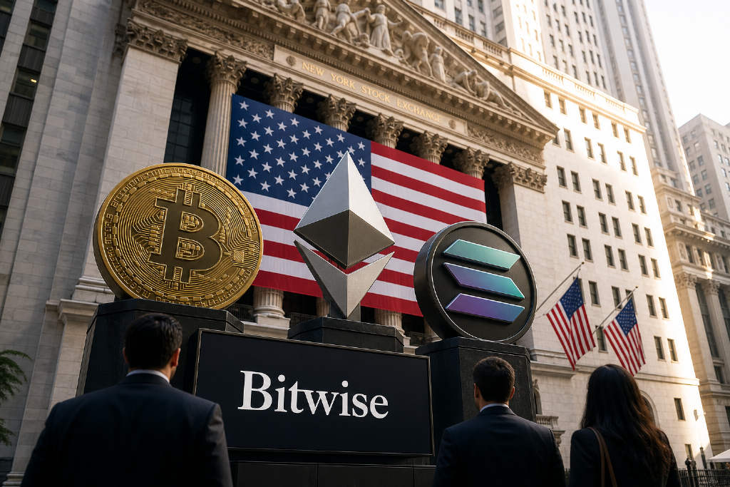 Bitwise CEO:Solana、以太坊、比特币 ETF 规模均超 10 亿美元