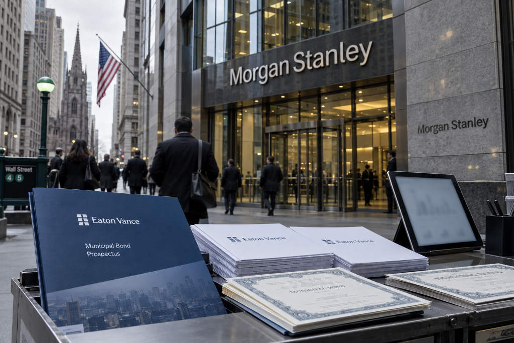 Morgan Stanley提交少见ETF申请,涉及多只Eaton Vance州市政债券产品