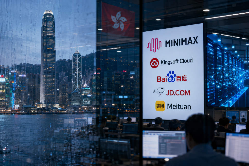 港股AI股走强 MINIMAX涨超8% 迅策涨超7%