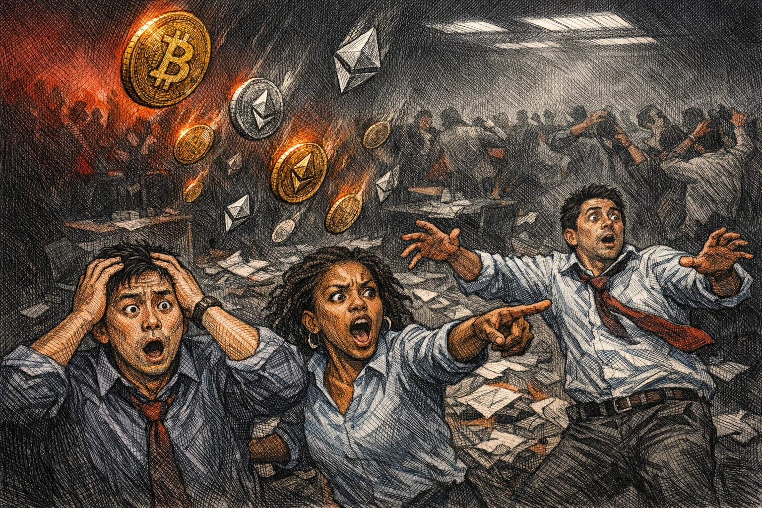 比特币暴跌至6.5万美元,百亿期权到期叠加伊朗战火,8.9万人爆仓3.1亿