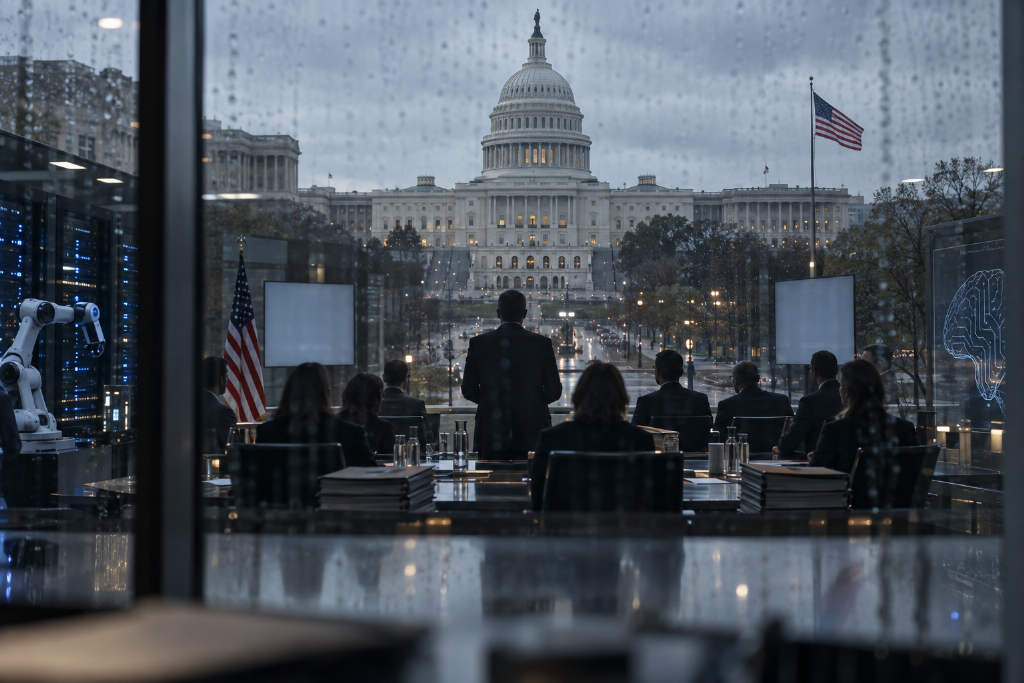 Speaker Johnson pushes AI oversight talks, diverging from Trump’s stance
