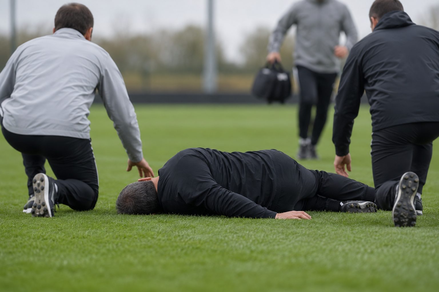 Kompany expected to need weeks to recover after collapse