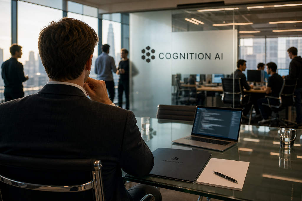 Cognition AI即将完成新一轮融资,估值或达470亿美元