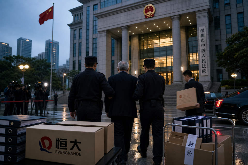许家印一审被判无期徒刑,个人财产全部没收