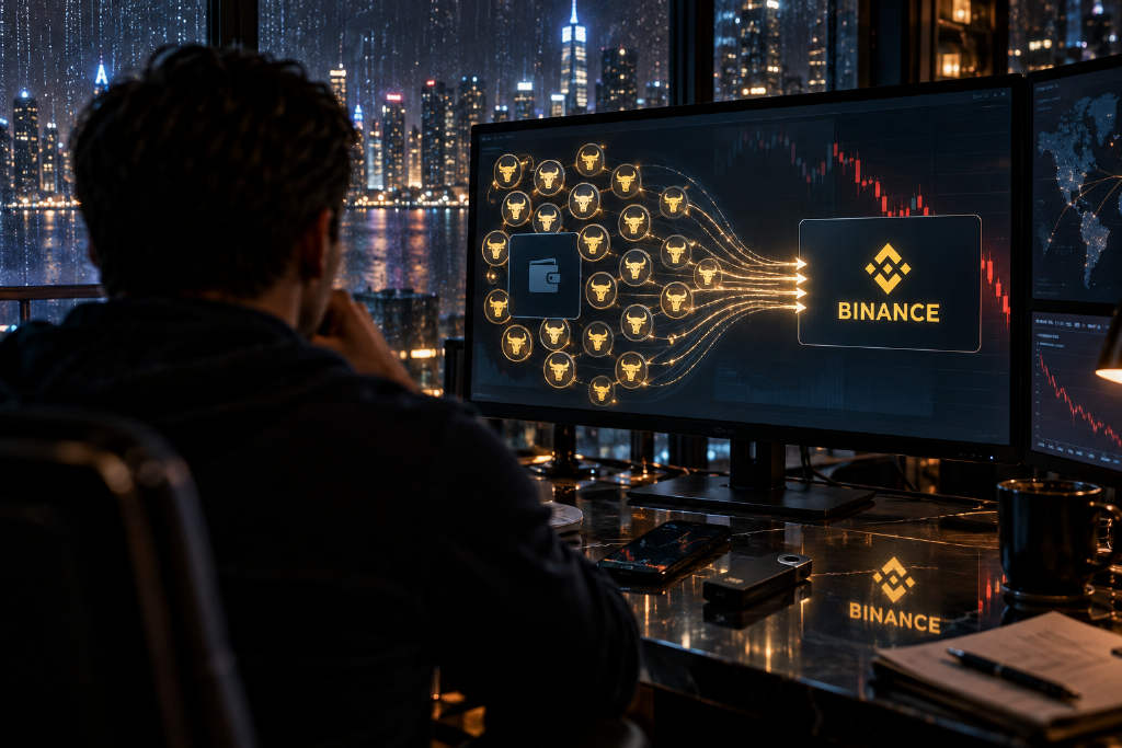 Ai姨:地址 0x248…A6990 疑似清仓牛来并转入 Binance