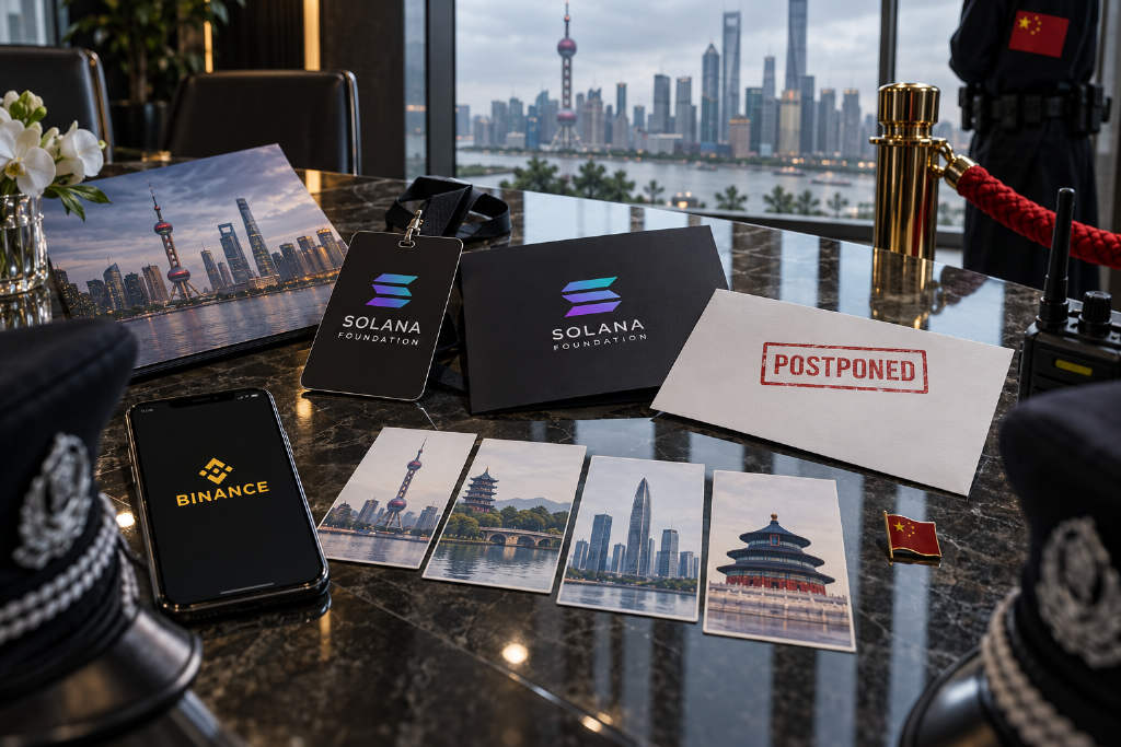 Solana 上海加速器活动暂停,CZ 发文质疑主办方合规判断