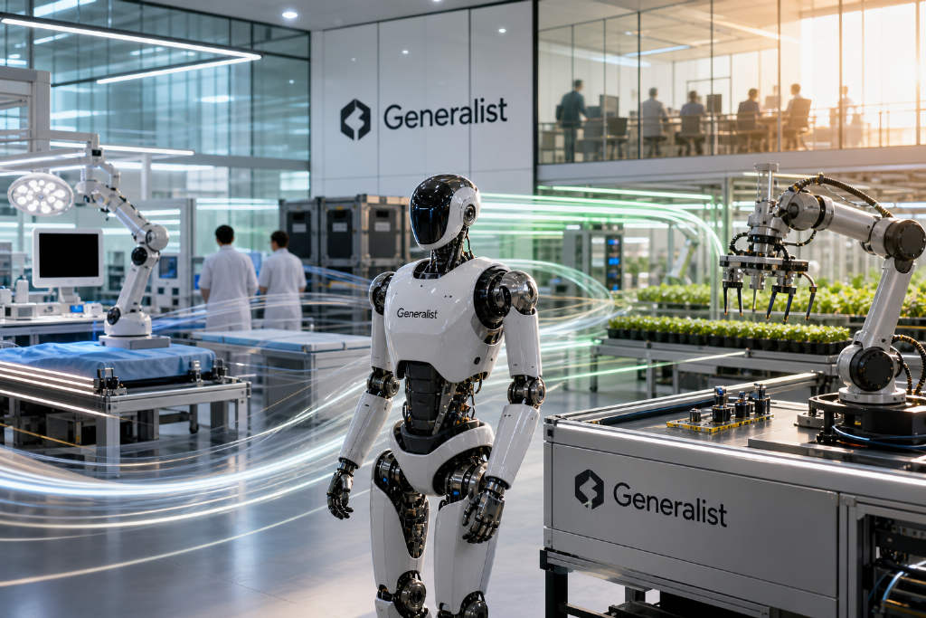 AI 机器人公司 Generalist 完成 2 亿美元融资