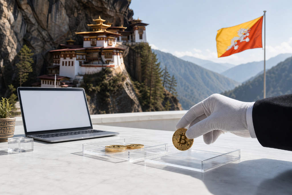 Bitcoin News:不丹转移 300 枚比特币至新地址
