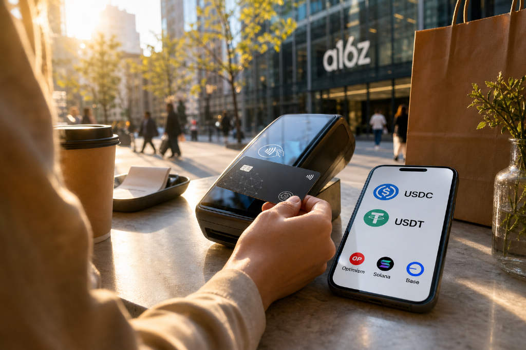 a16z:7 月加密卡消费达 7.59 亿美元,稳定币加速进入日常支付