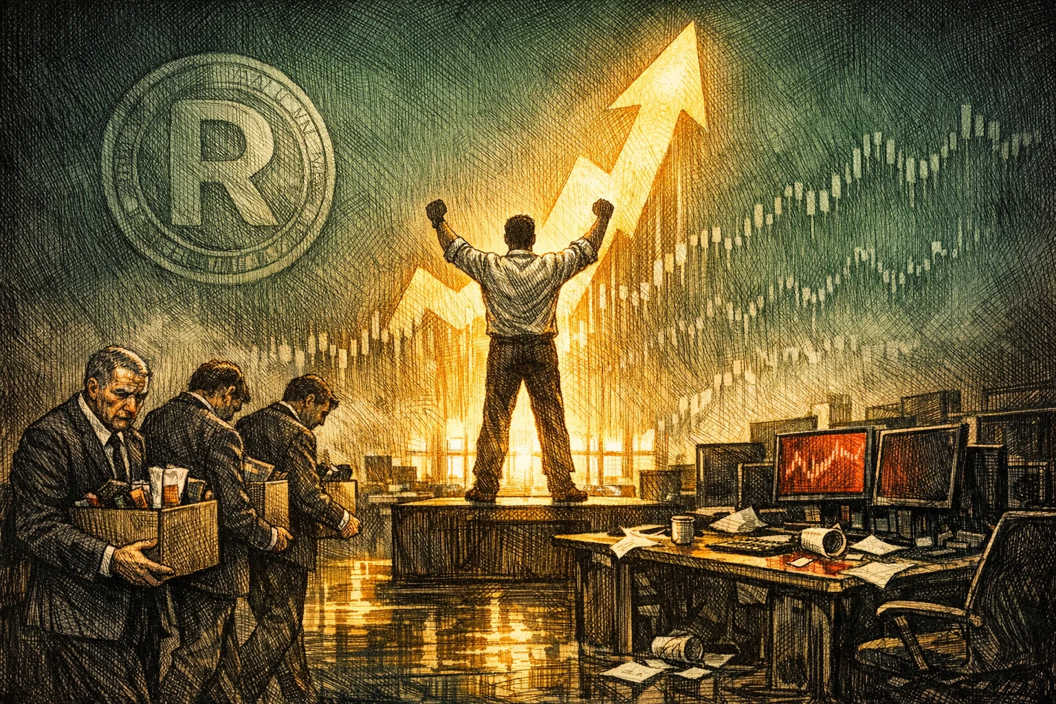 RAVE Surges to $27, Short Liquidations Hit $18.34M in 24h While Open Interest Plunges 83%