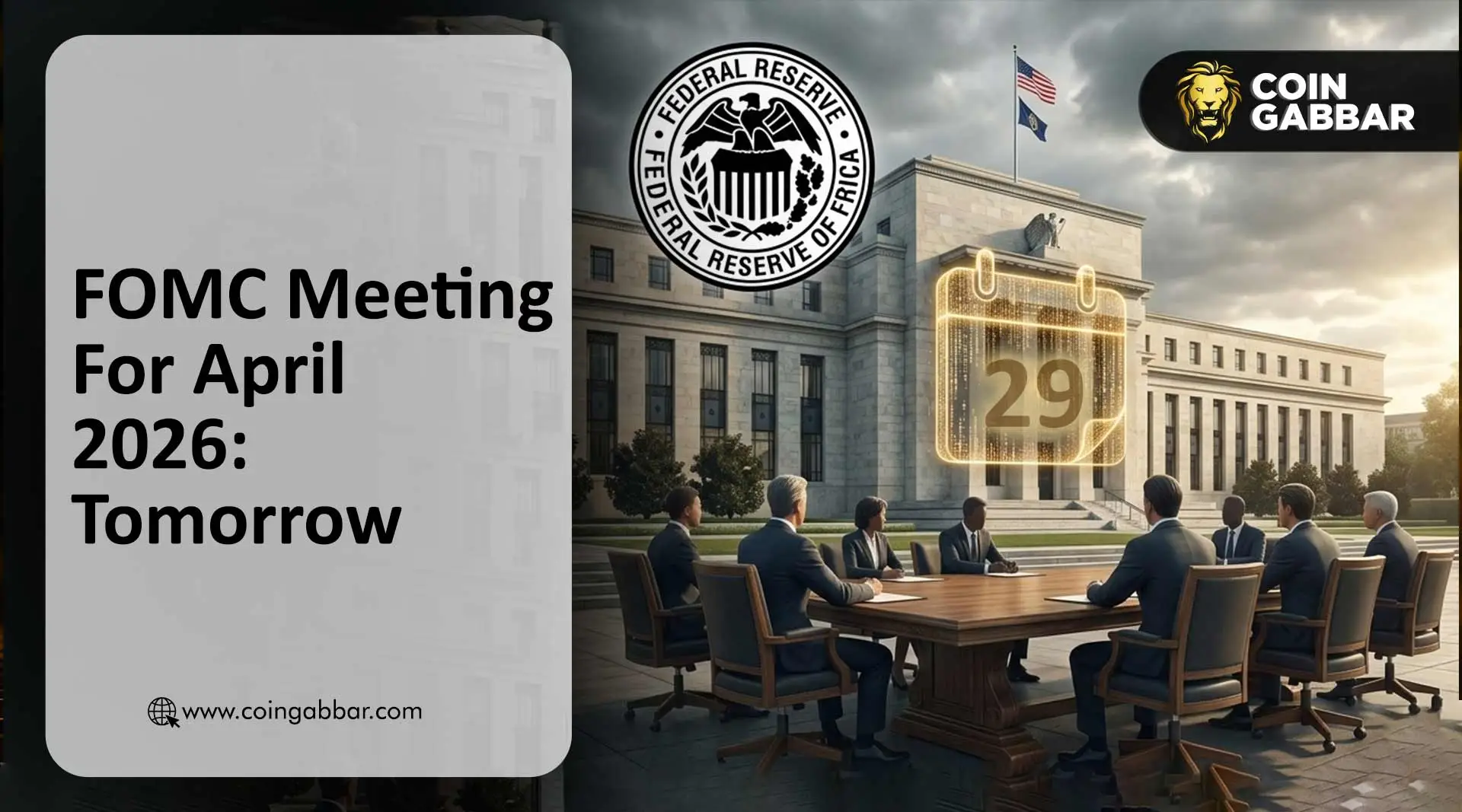 Fed Holds Rates in April 2026 Meeting as Inflation Nears 4.7%, Crypto Braces for Volatility