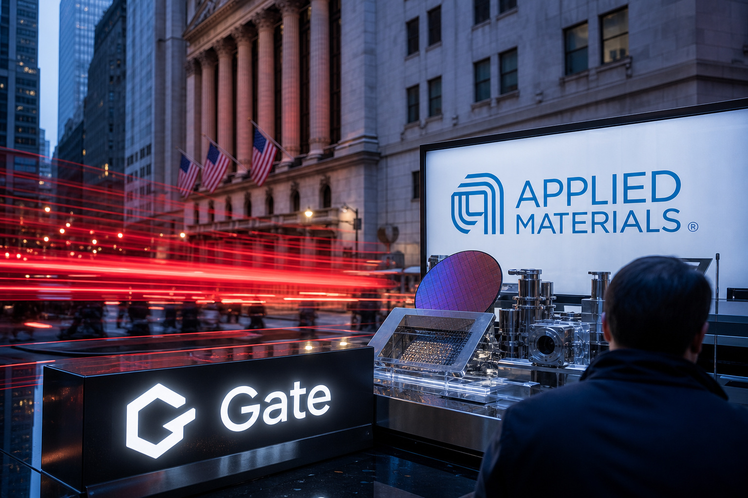 Gate 行情显示应用材料盘前下跌 5%