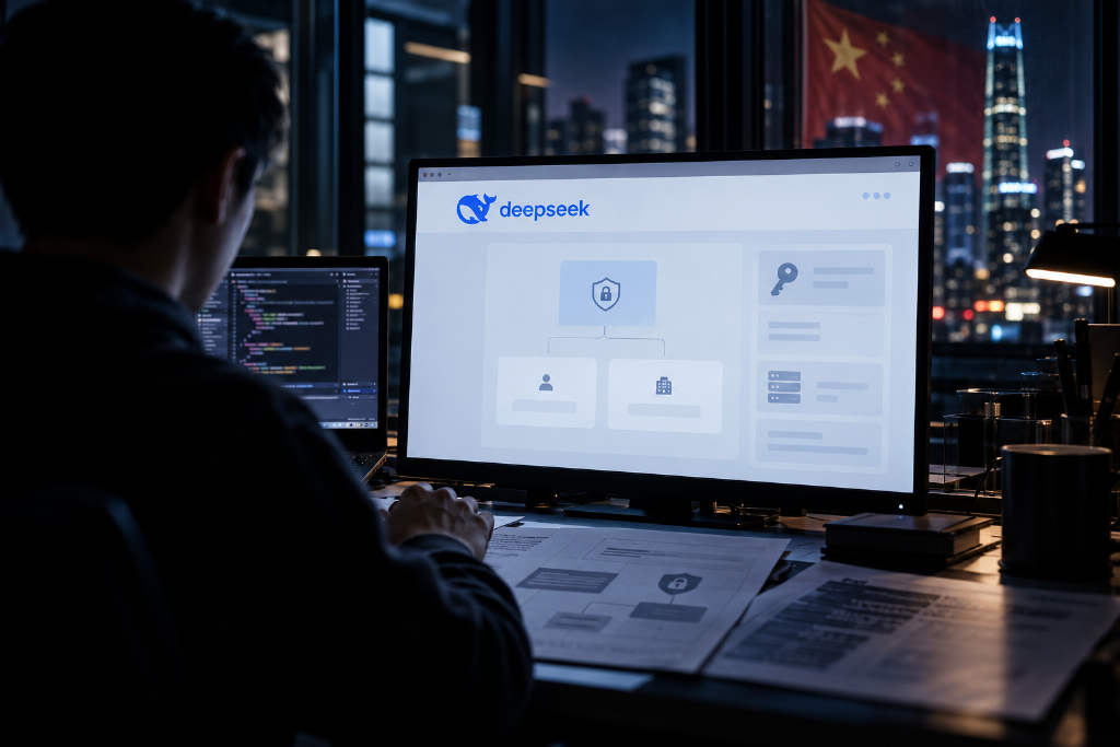 DeepSeek 前端代码现 Cyber 安全模型申请入口，仍处灰度测试
