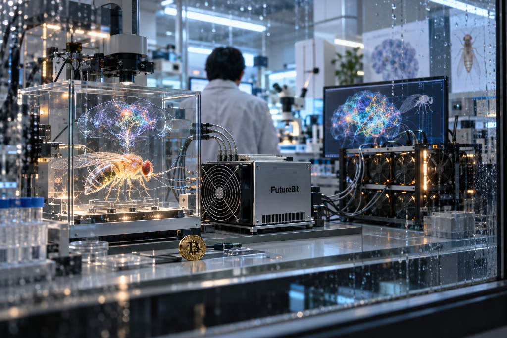 Can a Fruit Fly Brain Mine Bitcoin? FutureBit and FlyMiner Test Unusual Mining Setups