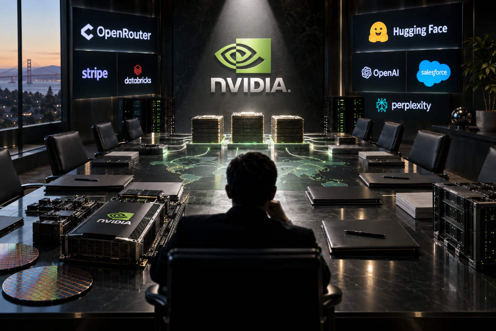 Nvidia pushes deeper into AI access points as three customers account for 44% of revenue