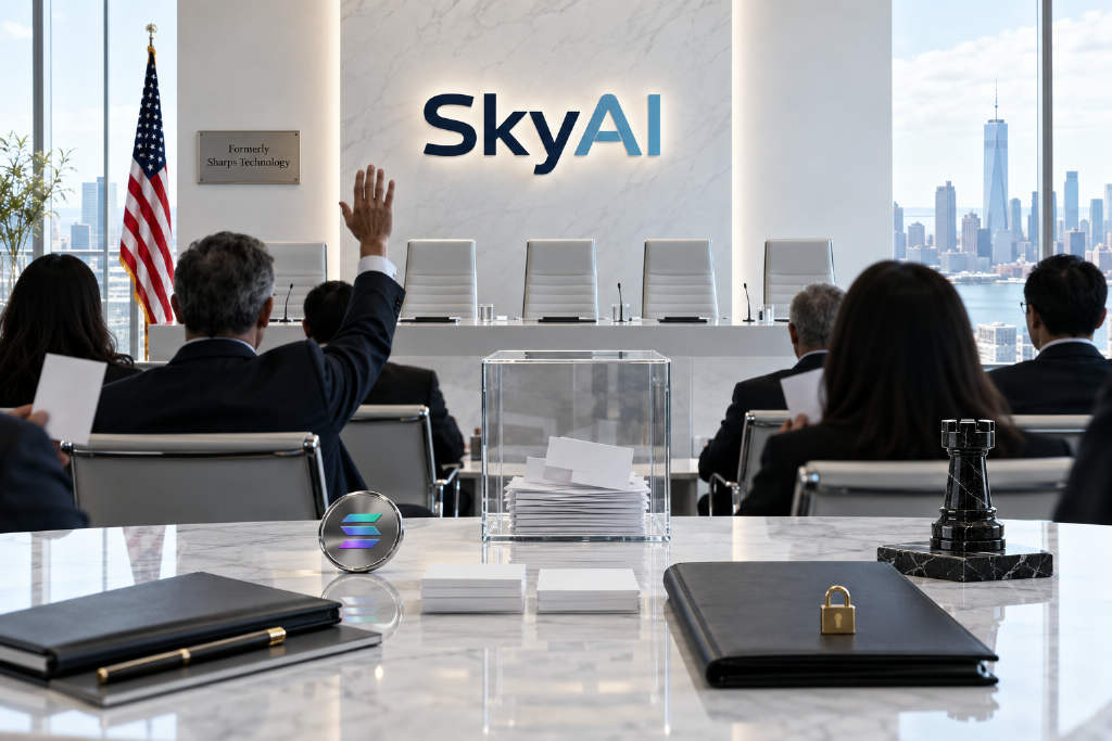 SkyAI 股东大会前遭近 10% 持股团体反对董事会连任