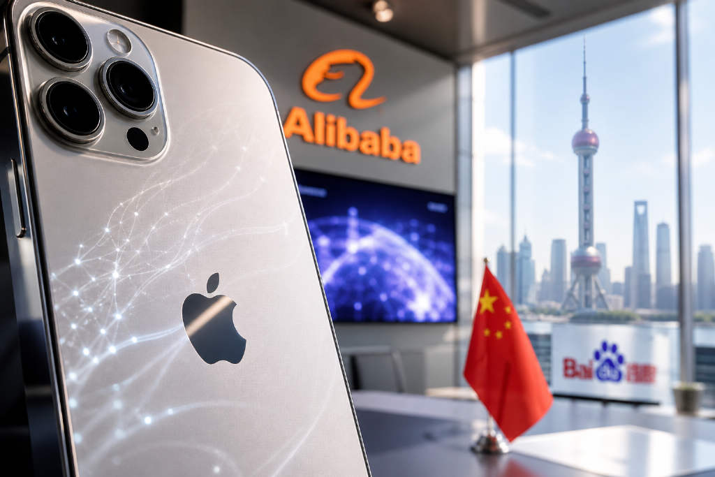 苹果联手阿里巴巴为中国市场开发 AI 模型