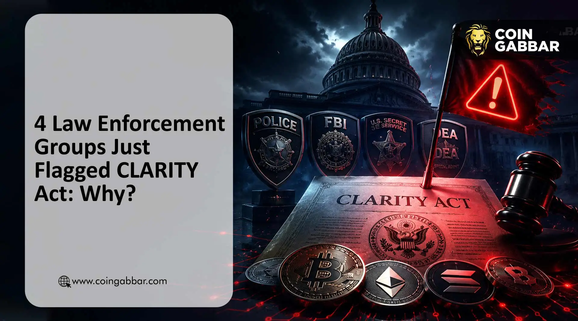四执法组织联手反对CLARITY法案,Section 604合规争议升级