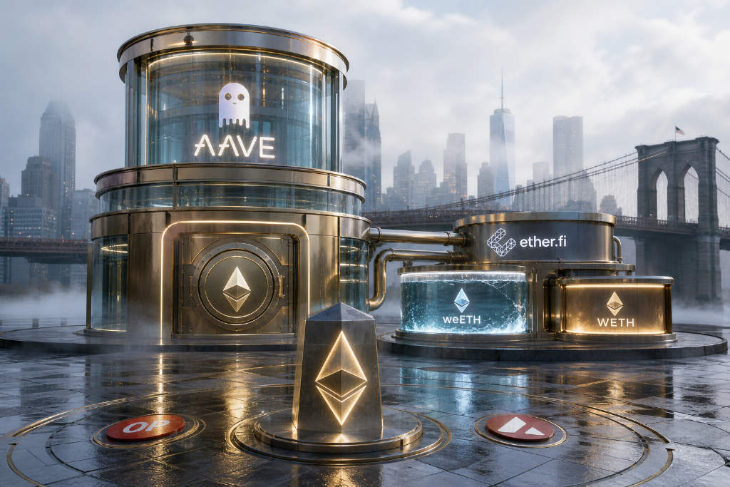 Aave V4 存款升至 8.06 亿美元,7 天增长 30%