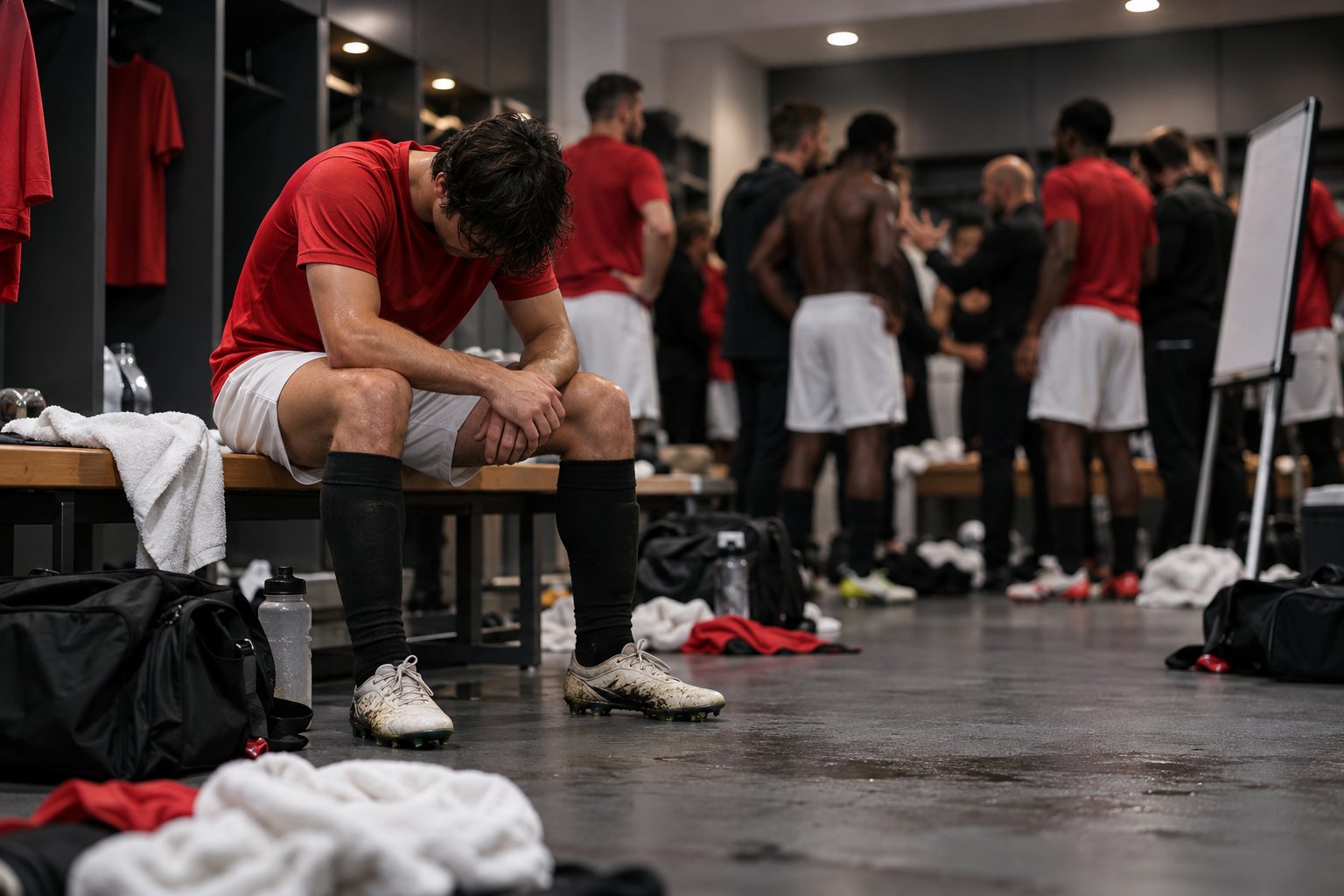 GOAL: Neville says Manchester United held dressing-room meeting