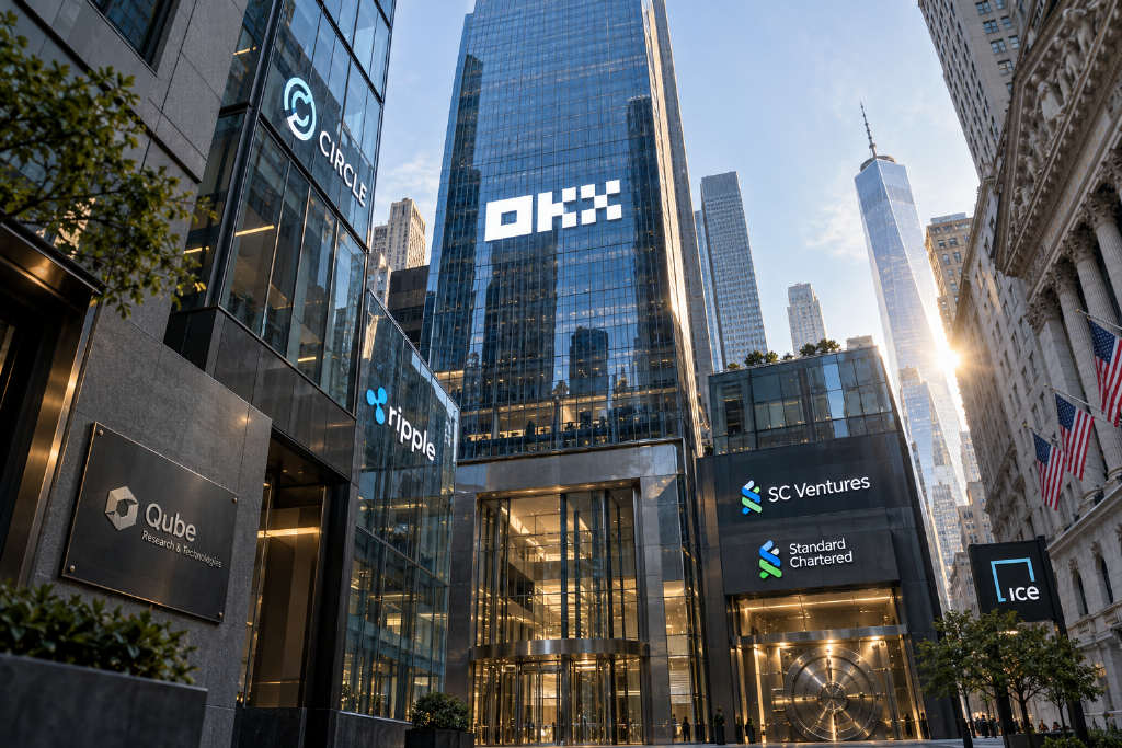 OKX Raises New Funding at $25 Billion Valuation With Backing From Circle, Ripple and SC Ventures