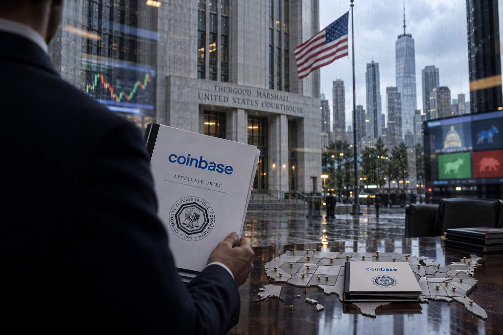 Coinbase 向美国上诉法院提交简报,主张 CFTC 统一监管预测市场