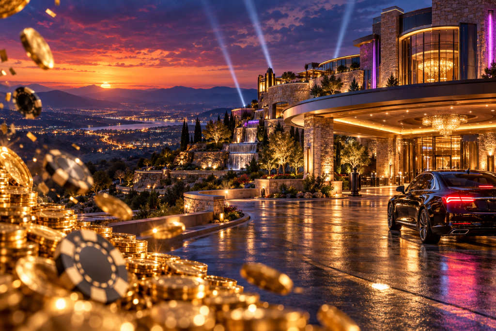 Chukchansi Gold Resort & Casino: Fixed Location and Documented Straight-Line Distances