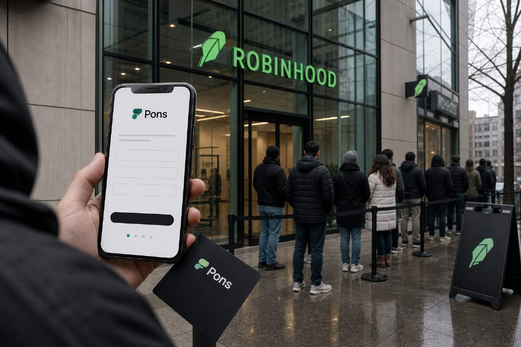 Pons 开放 App 等待名单