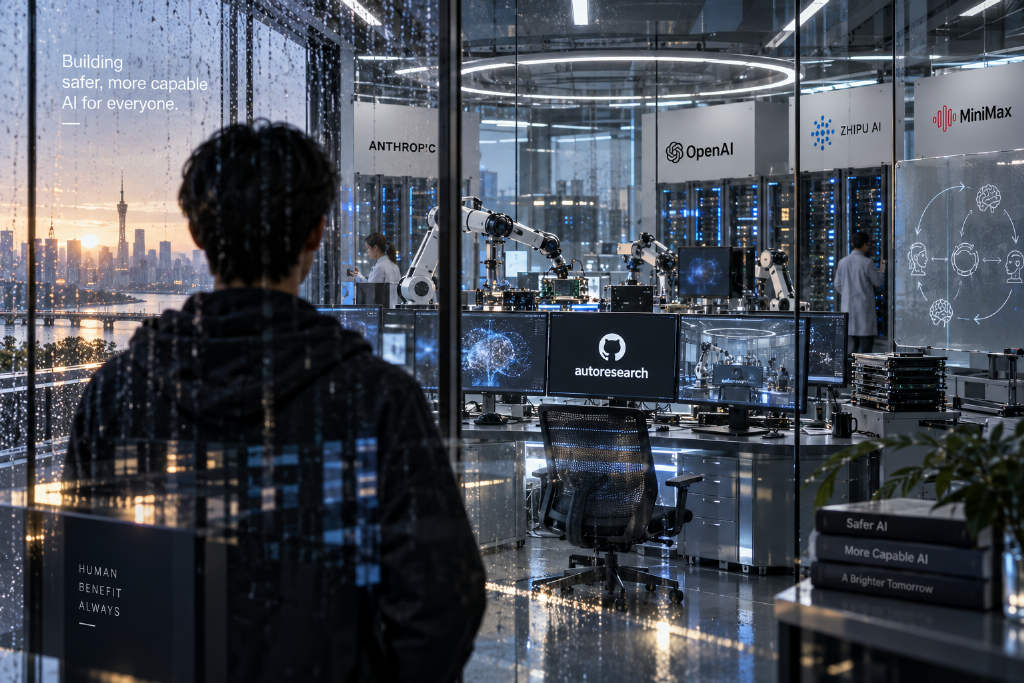 Recursive self-improvement moves from theory to lab reality in 2026
