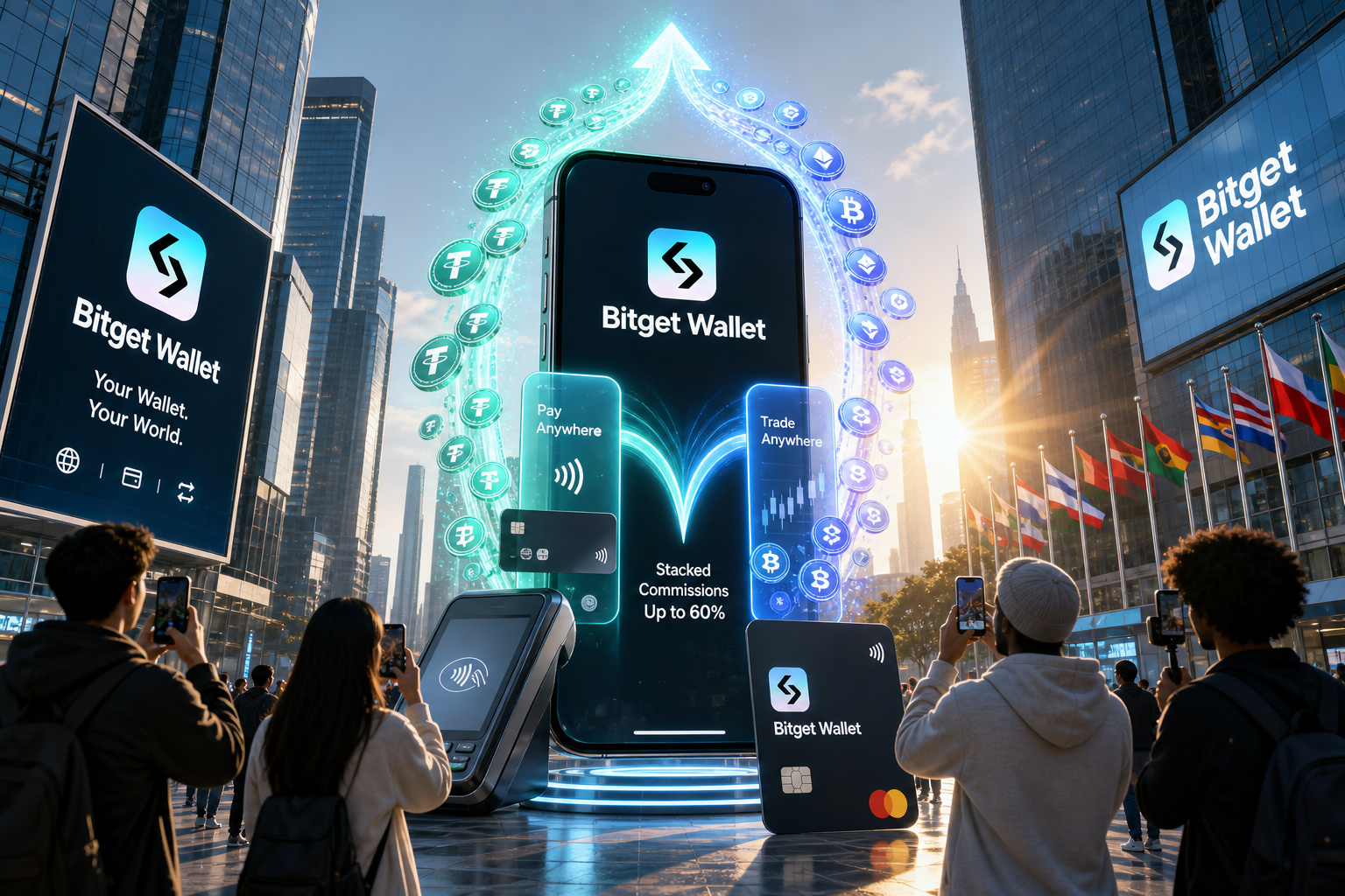 Bitget Wallet opens global affiliate program with trading and payment commissions of up to 60%