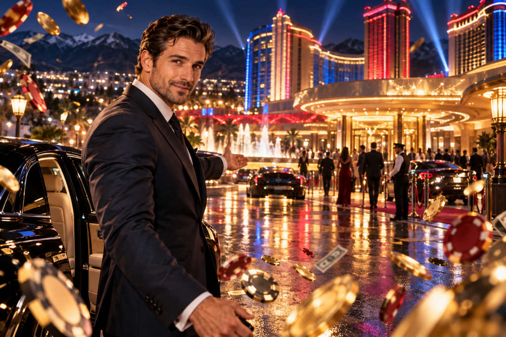 Peppermill Casino Location and Straight-Line Distance Guide