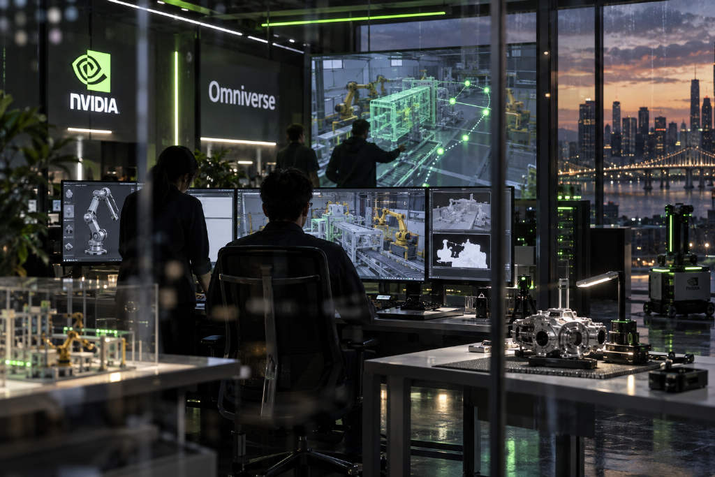 NVIDIA称开发者正借助 Omniverse 构建模拟应用