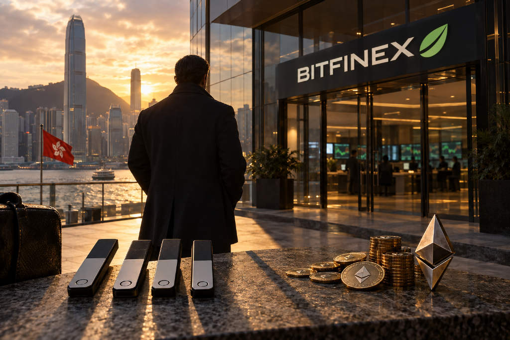 4个沉寂超2年地址向 Bitfinex 存入4.8万枚 ETH