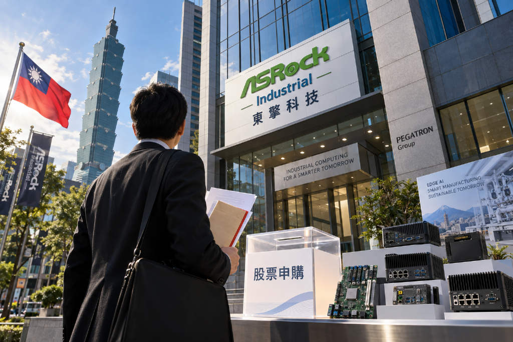 Asrock Industrial to open public share subscription from Oct. 14 to Oct. 16 ahead of listing
