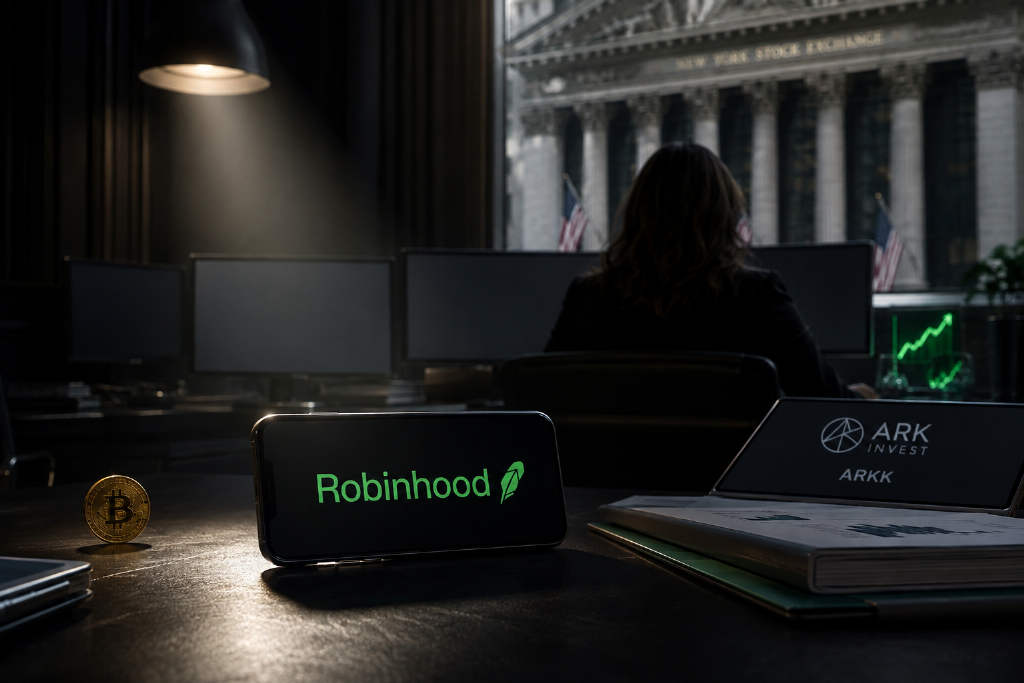 Cathie Wood Rebuys Robinhood After 9-Day Break, Adds $3.5M
