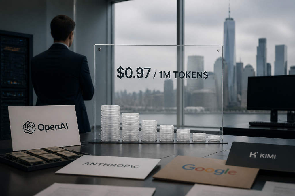 LLM Token支出指数跌至历史新低,每百万Token仅97美分