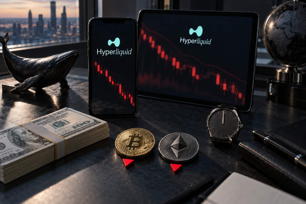Hyperliquid whale closes BTC and ETH shorts after four days, books $1.2 million profit