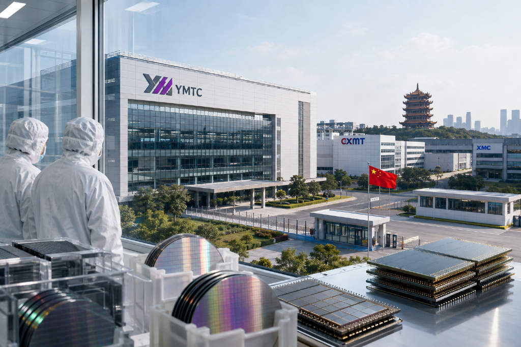 研究人士称中国存储扩产形成三方分工格局