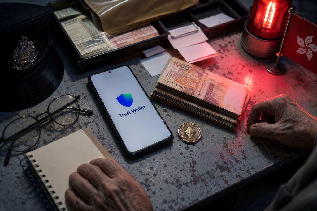香港八旬老人误信假加密货币App,一个半月被骗逾500万港元