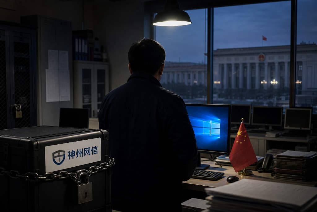 彭博社:部分中国政府机构被要求提前停用神州网信版 Windows 10