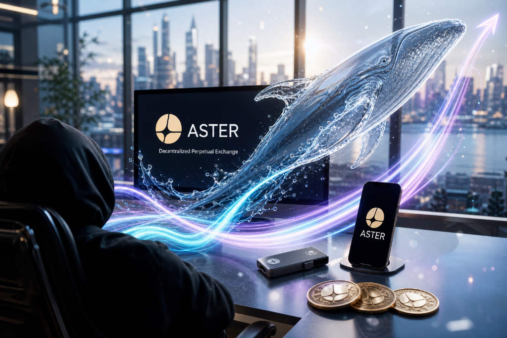 Lookonchain:某巨鲸做多 ASTER 已累计获利 236 万美元