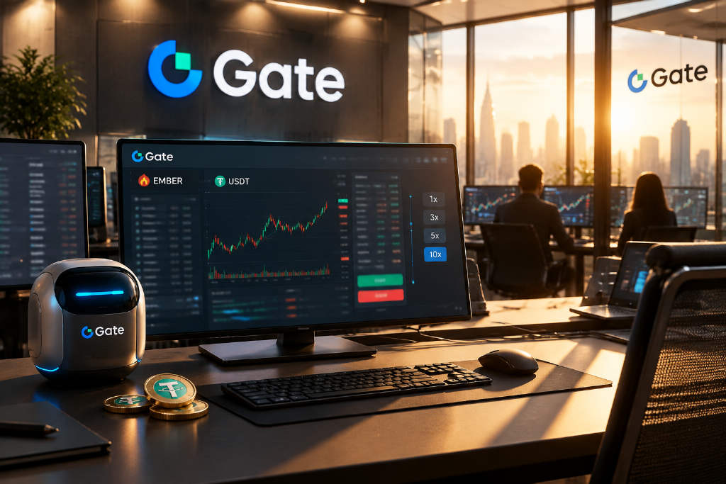 Gate 上线 EMBER 永续合约并新增交易工具