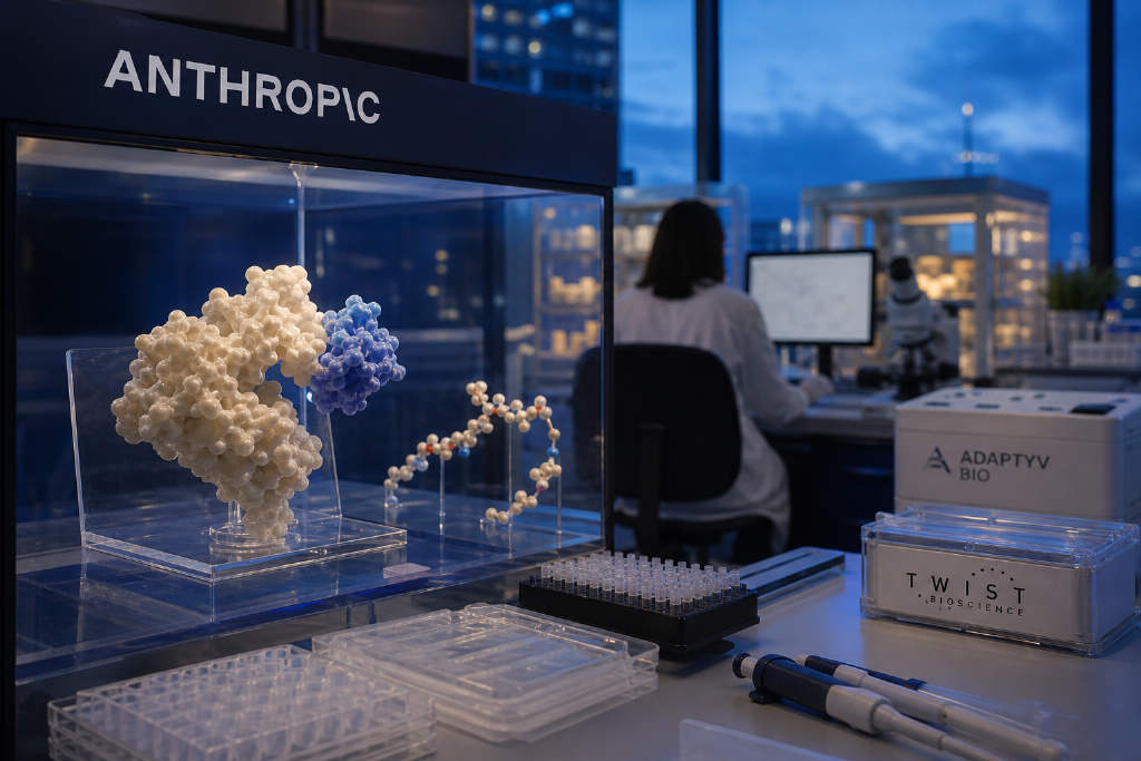 Anthropic says Claude reached a 35.1% hit rate in de novo protein binder design