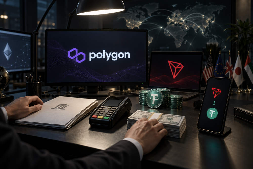 Polygon为 Open Money Stack 接入 TRON,打通 USDT 跨境转账